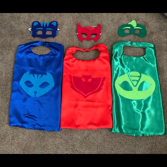 Pj masks cape and mask - Picture 1 of 2